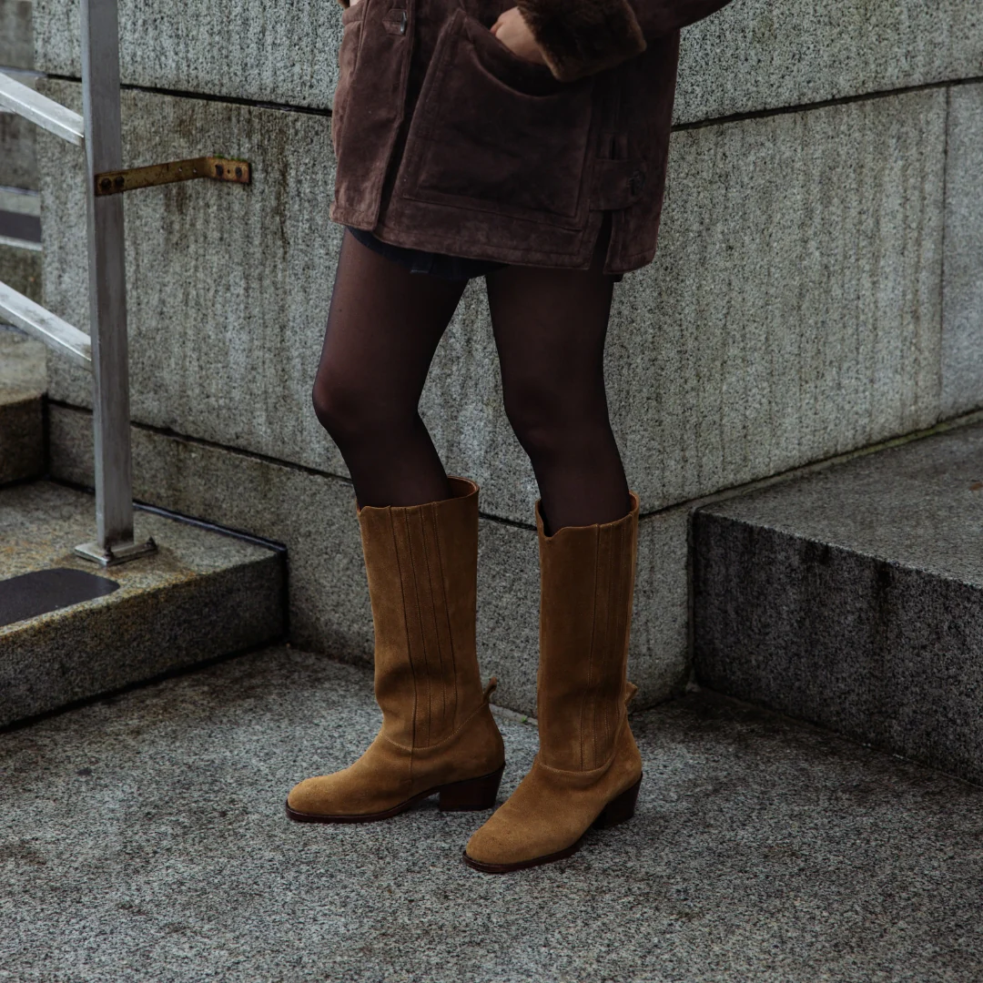 The Calf Boot [Tobacco Suede] - Image 15