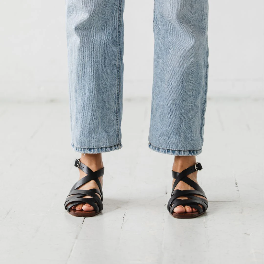 The Criss Cross Slide [Black] - Image 5