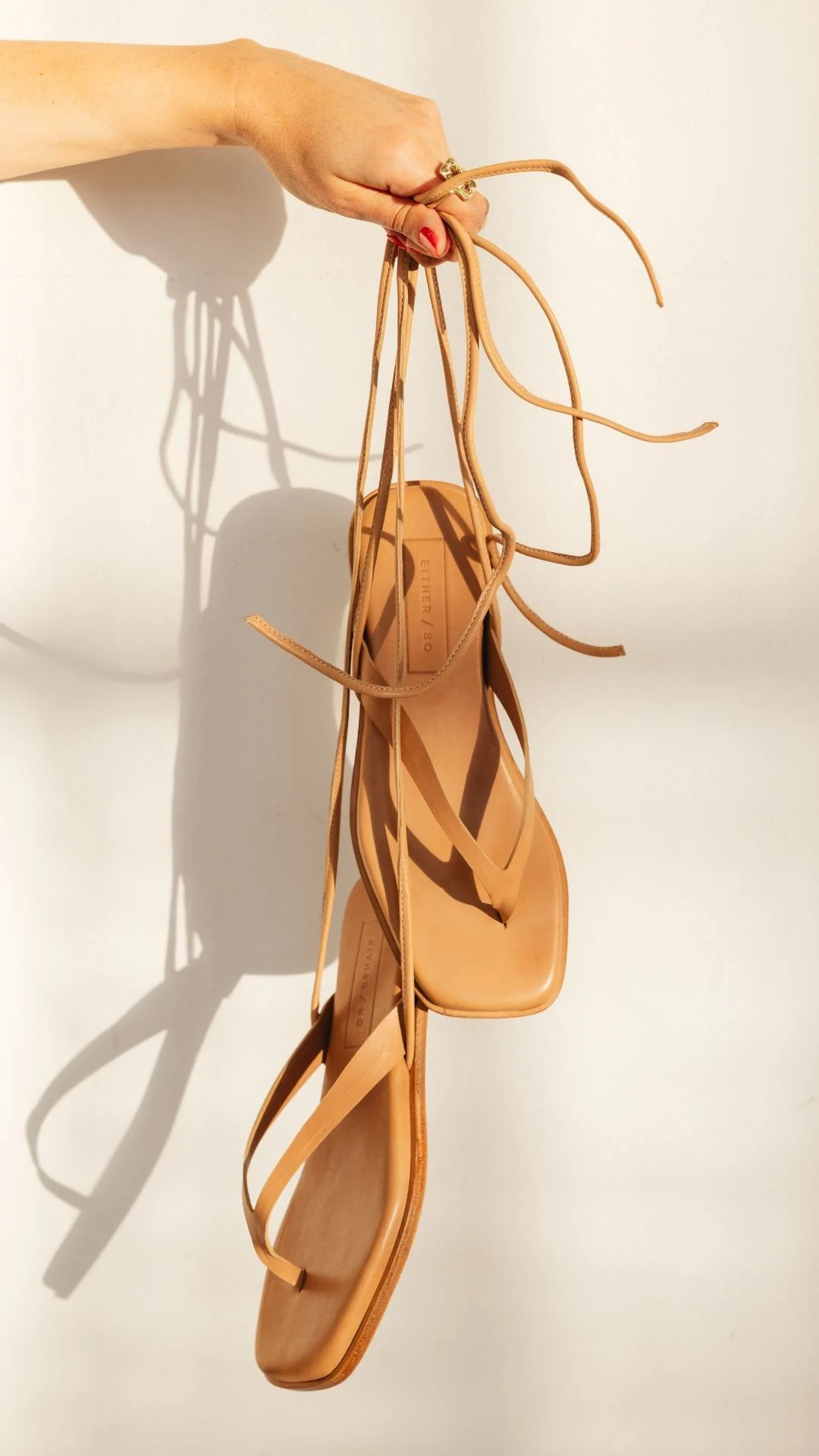 The Isla Sandal [Cognac] - Image 3