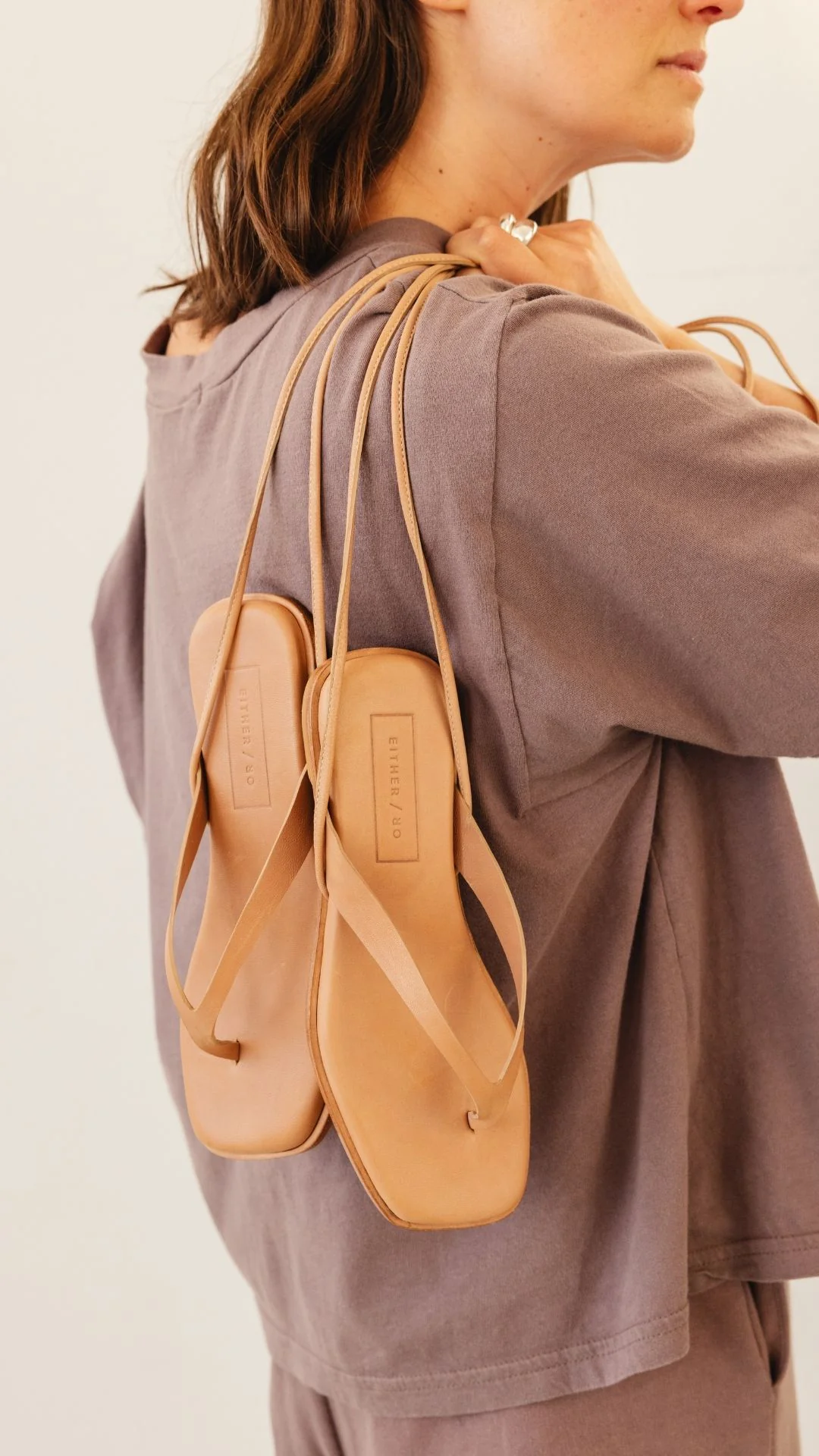 The Isla Sandal [Cognac] - Image 6