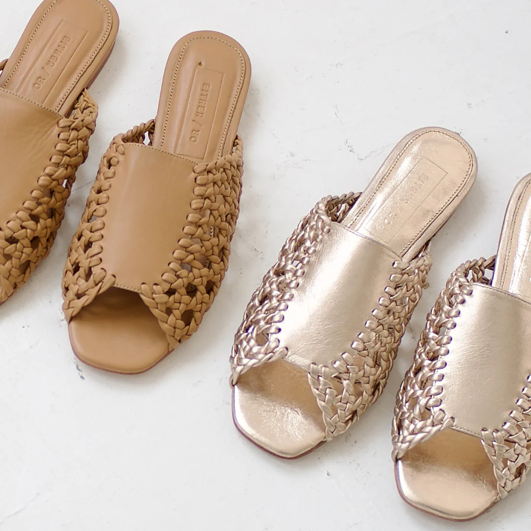 The Rattan Sandal [Metallic] - Image 9